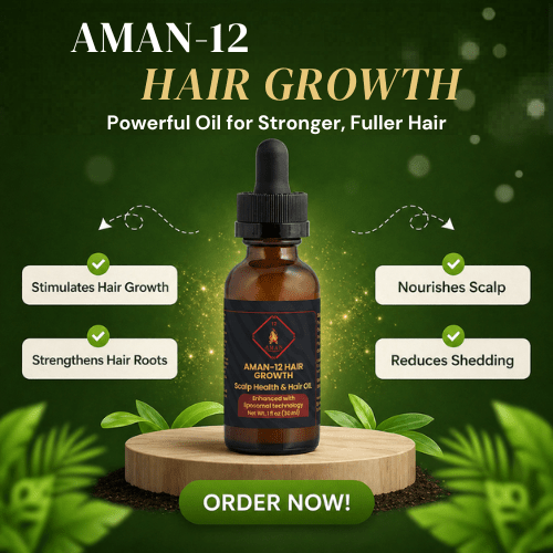 AMAN - 12 Hair Growth Oil - Aman - 12